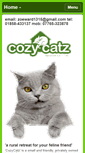 Mobile Screenshot of cozycatz.biz