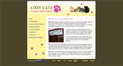 Desktop Screenshot of cozycatz.net